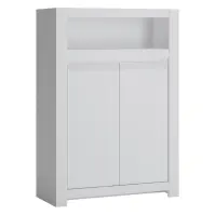 Komoda Novi NVIK02 2D biela alpin/pvc biela supermat