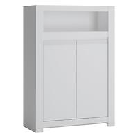 Komoda Novi NVIK02 2D biela alpin/pvc biela supermat