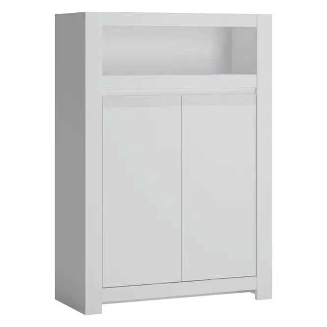 Komoda Novi NVIK02 2D biela alpin/pvc biela supermat