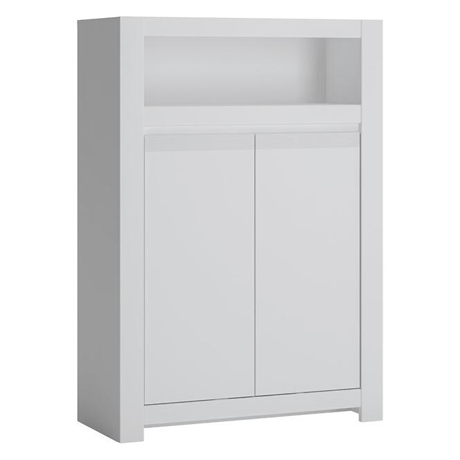 Komoda Novi NVIK02 2D biela alpin/pvc biela supermat