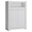 Komoda Novi NVIK02 2D biela alpin/pvc biela supermat