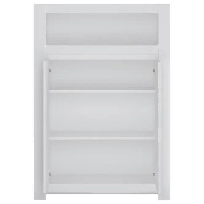 Komoda Novi NVIK02 2D biela alpin/pvc biela supermat
