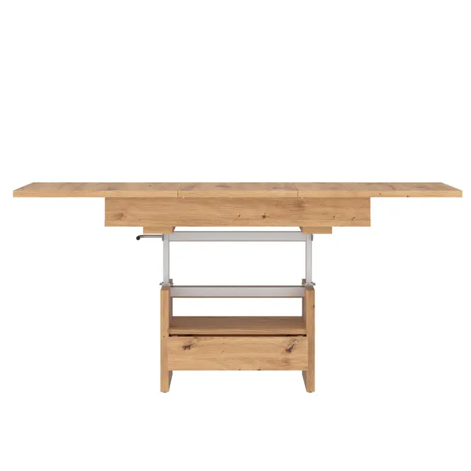 Konferenčný stolík Cortado CRTT02 1S so zdvihom dub artisan