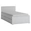 Posteľ Novi NVIZ01 90 1S biela alpin/pvc biela supermat