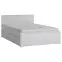 Posteľ Novi NVIZ02 120 1S biela alpin/pvc biela supermat