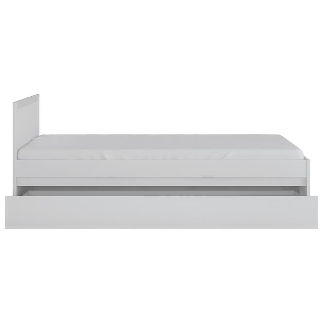Posteľ Novi NVIZ02 120 1S biela alpin/pvc biela supermat,3