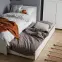 Posteľ Novi NVIZ02 120 1S biela alpin/pvc biela supermat,4