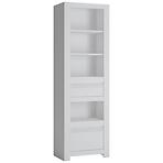 Regál Novi NVIR01 2S biela alpin/pvc biela supermat