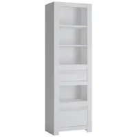 Regál Novi NVIR01 2S biela alpin/pvc biela supermat