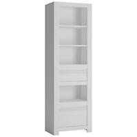 Regál Novi NVIR01 2S biela alpin/pvc biela supermat