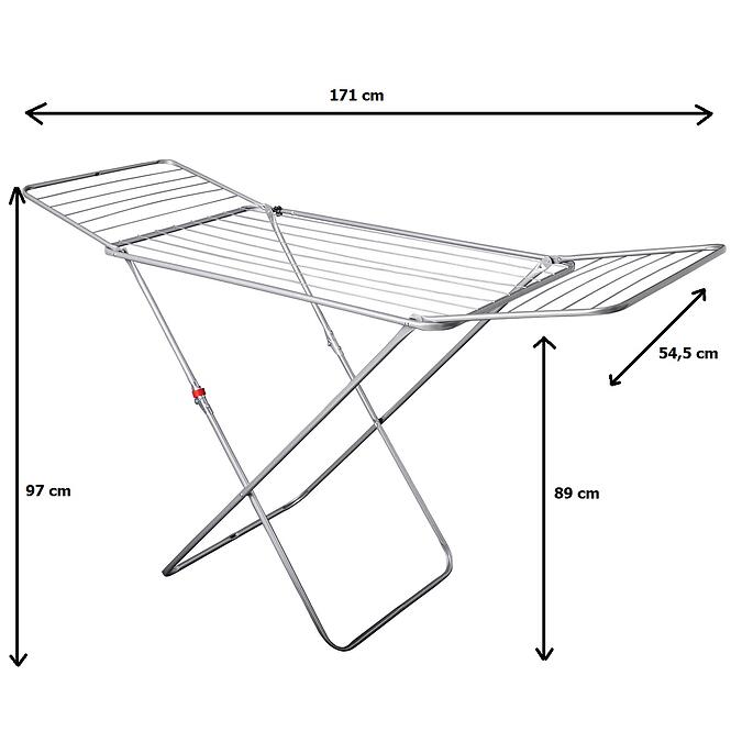 Sušiak na bielizeň Eurogold Stabilo 18m,2