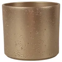 Obal na kvetináč Pillar Lava 21 cm gold effekt