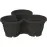 Kvetináč RP308 38,5x38,5x17 antracit