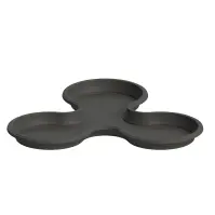 Podmiska RP314 39x3,5 antracit