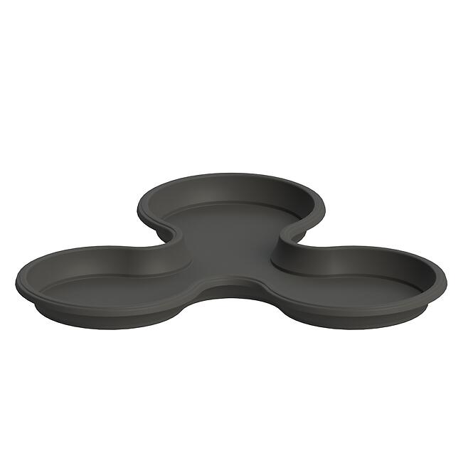 Podmiska RP314 39x3,5 antracyt