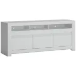 Komoda RTV Novi NVIF01 2D1S biela alpin/pvc biela supermat