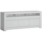 Komoda RTV Novi NVIF01 2D1S biela alpin/pvc biela supermat