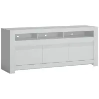 Komoda RTV Novi NVIF01 2D1S biela alpin/pvc biela supermat