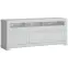Komoda RTV Novi NVIF01 2D1S biela alpin/pvc biela supermat