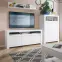 Komoda RTV Novi NVIF01 2D1S biela alpin/pvc biela supermat,4
