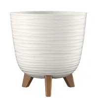 Kvetináč ALW25 25x24 biela