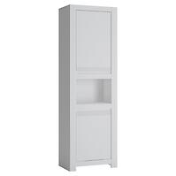 Skriňa Novi NVIS01 2D biela alpin/pvc biela supermat