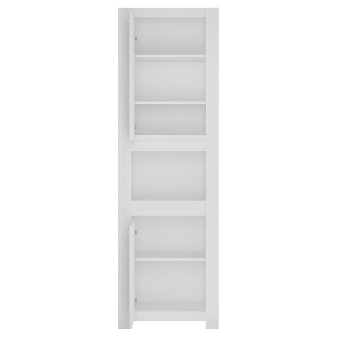 Skriňa Novi NVIS01 2D biela alpin/pvc biela supermat,3