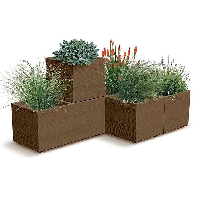 Kvetináč Madera Eco Wood DMA400W 4665W
