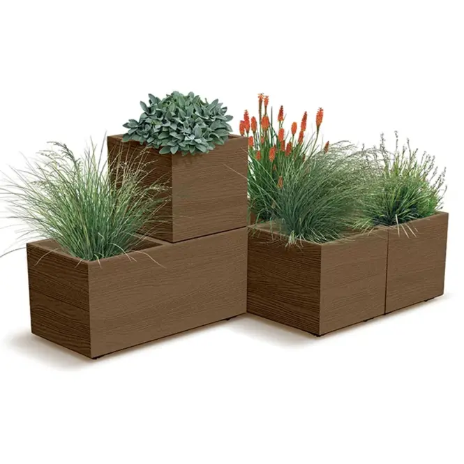 Kvetináč Madera Eco Wood DMA400W 4665W,2