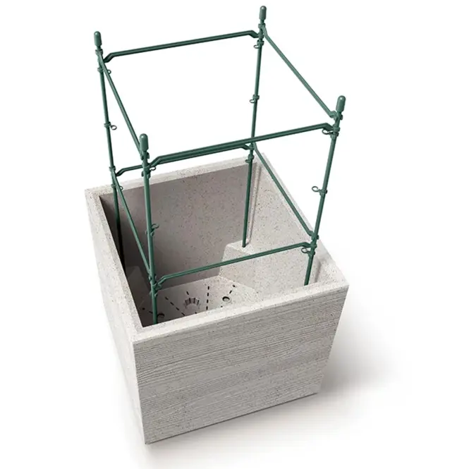 Kvetináč Madera Eco Wood DMA400W 4665W,3