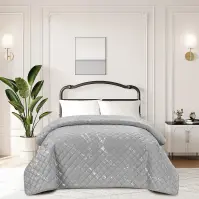 Prikrývka na posteľ Sofi 2504-7 sivá 170x220 cm