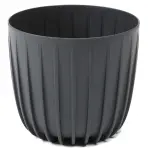 Obal na kvetináč Mira 130 Recycled antracit LA514-82