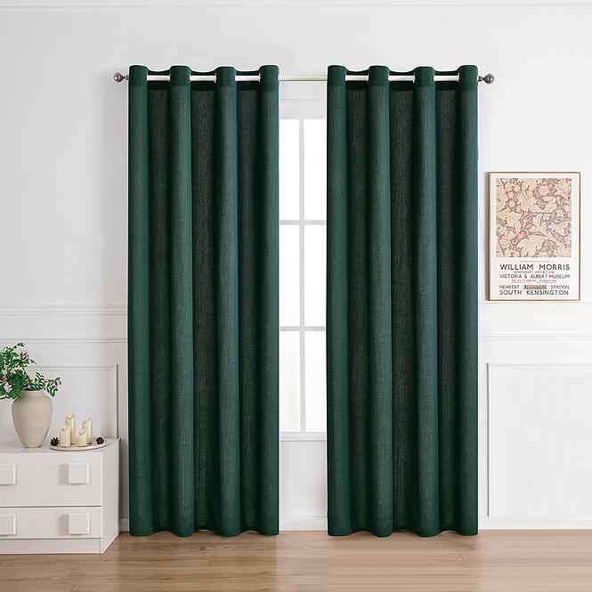 Závesový materiál NORI 008/165GSM zelený 150 Tovar na mieru