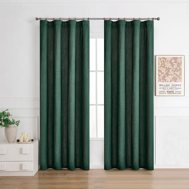 Závesový materiál NORI 008/165GSM zelený 150 Tovar na mieru,4