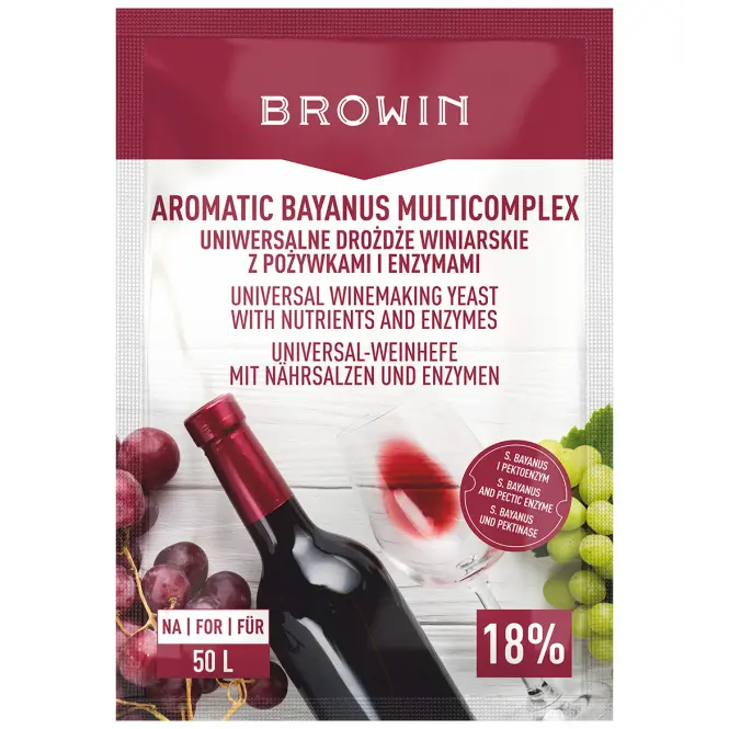 Aromatická štartovacia súprava na víno aromatic Bayanus Complex 40 g