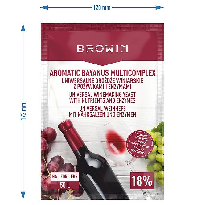 Aromatická štartovacia súprava na víno aromatic Bayanus Complex 40 g