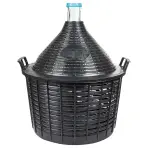 Demižón na víno 25 l v plastovom košíku