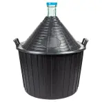 Demižón na víno 54 l v plastovom košíku