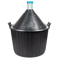 Demižón na víno 54 l v plastovom košíku