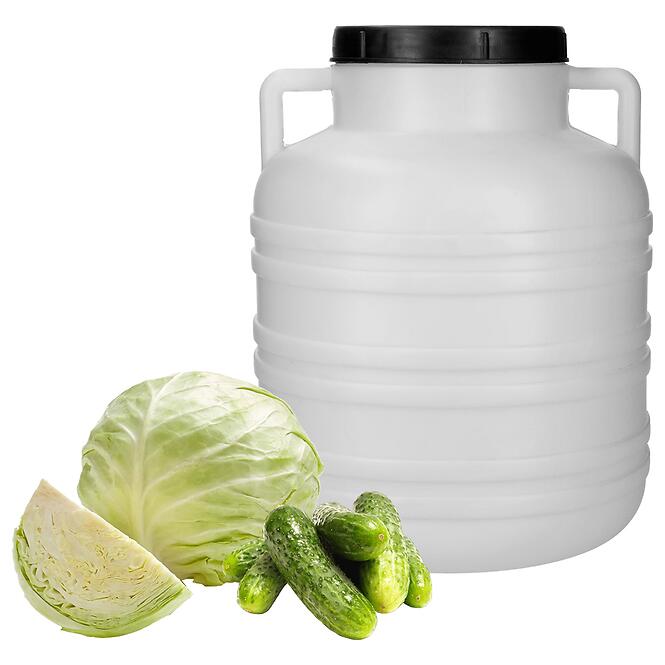 Sud na kvasenie – biely, úchyty 20 l