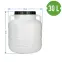 Sud na kvasenie – biely, úchyty 30 l,2