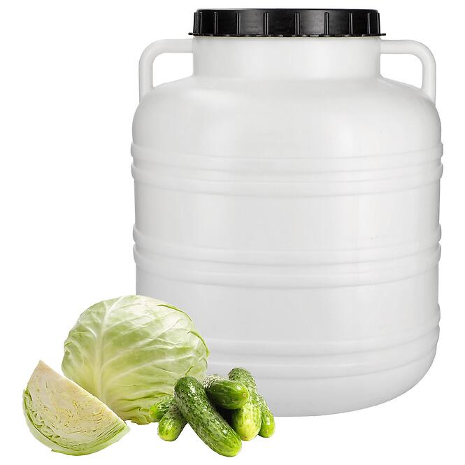Sud na kvasenie – biely, úchyty 40 l
