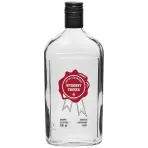 Fľaša 500 ml s uzáverom na závit, potlač wybornytrunek 2-fareb.