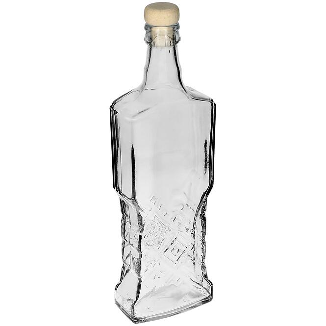 Fľaša ukrajinka 700 ml s korkom