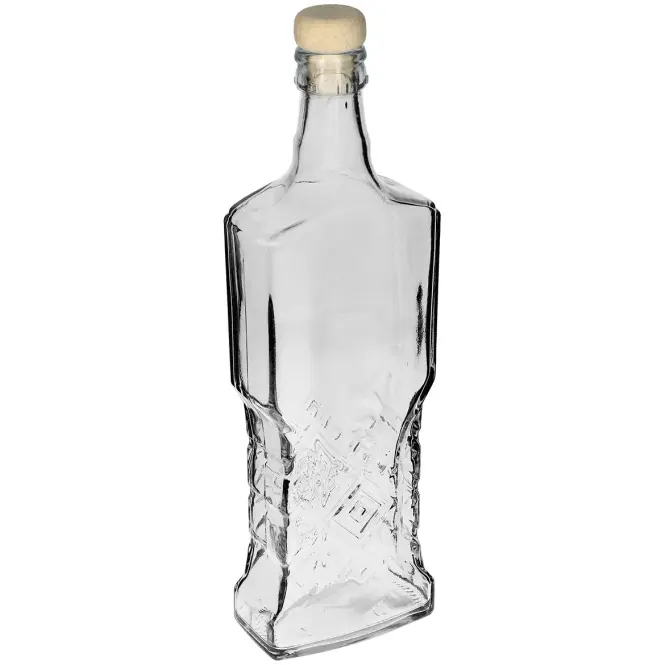 Fľaša ukrajinka 700 ml s korkom,2