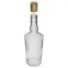 Fľaša na whisky 500 ml s uzáverom na závit,3