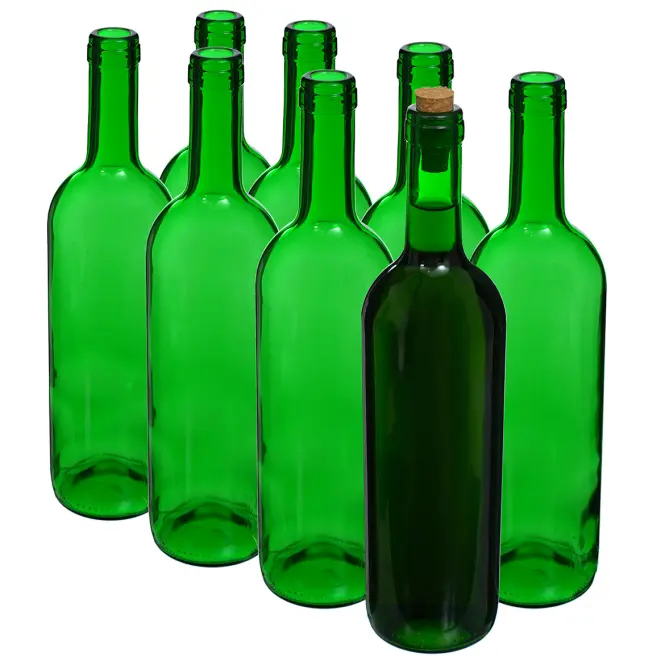 Fľaša na víno 0,75 l, 8 ks,6