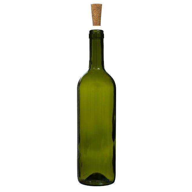 Fľaša oliva 750 ml na víno bordeaux - 8 ks
