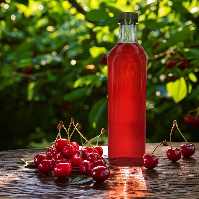 Fľaša sklenená 750 ml marasca