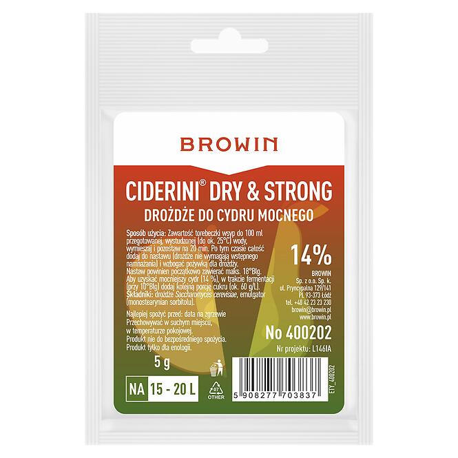 Cidrové kvasnice ciderini strong - 5 g